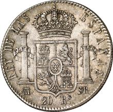 20 Reales 1823 M SR 