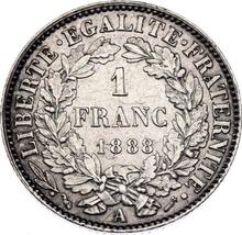 1 frank 1888 A  