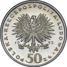 50 Zlotych 1972 MW  JJ "Frédéric Chopin"