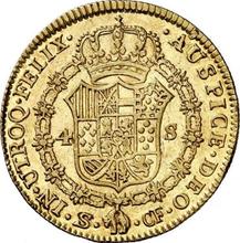 4 Escudos 1776 S CF 