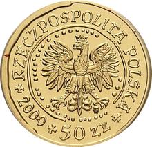 50 Zlotych 2000 MW  NR "White-tailed eagle"