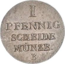 1 Pfennig 1833 B  