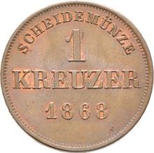 Kreuzer 1868   