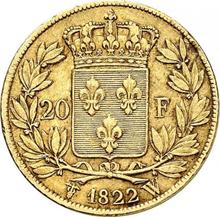 20 Francs 1822 W  