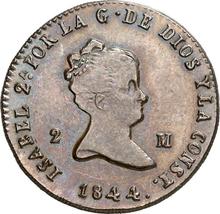 2 Maravedís 1844 Ja  