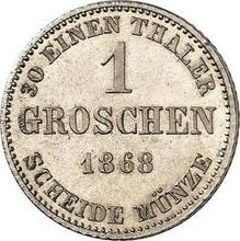 1 Groschen 1868  B 