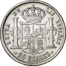 20 Reales 1857   