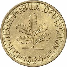 5 Pfennig 1969 D  