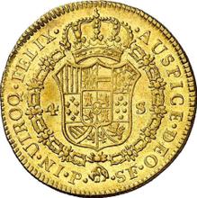 4 Escudos 1780 P SF 