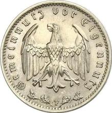 1 Reichsmark 1933 F  