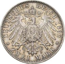 2 Mark 1892 F   "Wurtenberg"