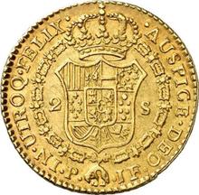 2 Escudos 1796 P JF 