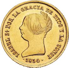 100 Reales 1854   