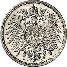 5 Pfennig 1910 D  