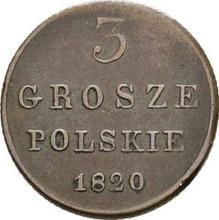 3 Grosze 1820  IB 