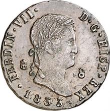 8 Maravedís 1833   