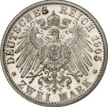 2 marcos 1905 A   "Prusia"