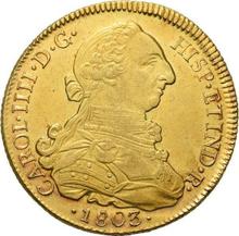 8 Escudos 1803 So FJ 