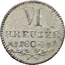 6 Kreuzer 1804   
