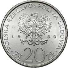 20 Zlotych 1980 MW   "XXII Summer Olympic Games - Moscow 1980"