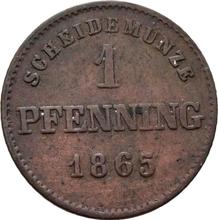 1 Pfennig 1865   