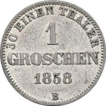 Groschen 1858 B  