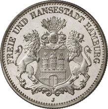 2 Mark 1906 J   "Hamburg"