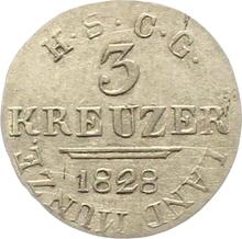 3 Kreuzer 1828  ST 