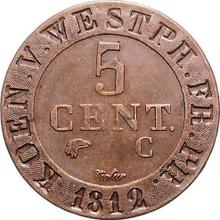 5 Centimes 1812 C  