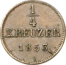 1/4 kreuzer 1853   