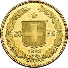 20 Francs 1889 B  