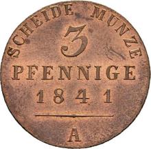3 Pfennig 1841 A  