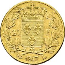 20 franków 1817 L  
