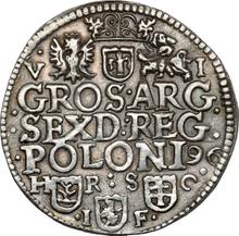 6 Groszy (Szostak) 1596  HR SC IF 