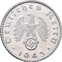50 Reichspfennig 1943 B  