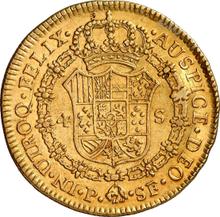 4 Escudos 1776 P SF 