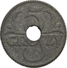 5 Groszy 1939   WJ (Pattern)