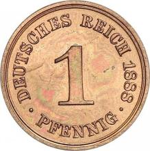 1 Pfennig 1888 A  