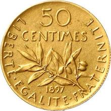 50 Centimes 1897    "Sower"