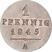1 Pfennig 1845 A  