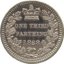 1/3 de Farthing 1868   