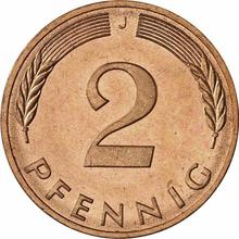 2 Pfennig 1987 J  