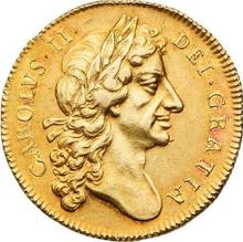 Two guinea 1679    "Second laureate bust"