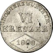 6 Kreuzer 1808   