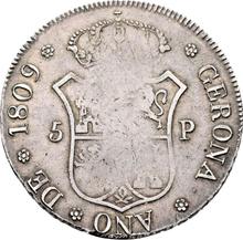5 Pesetas 1809   