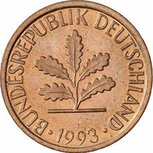 1 Pfennig 1993 F  
