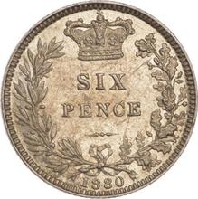 6 Pence 1880   