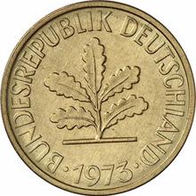 5 Pfennig 1973 D  