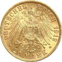 20 Mark 1912 J   "Prussia"