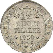 1/12 Thaler 1830  CvC 